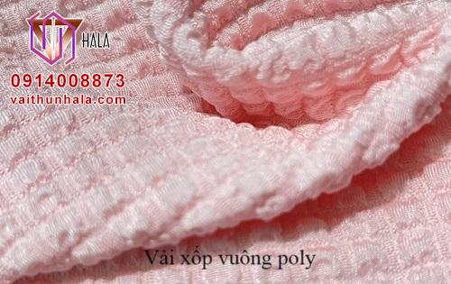 vai-xop-vuong-poly vải xốp vuông poly