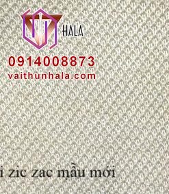 cận cảnh vải zic zac